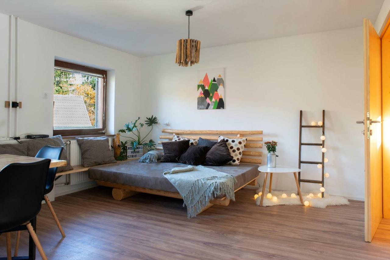 Вілла Woodywood House Bohinj Polje Екстер'єр фото